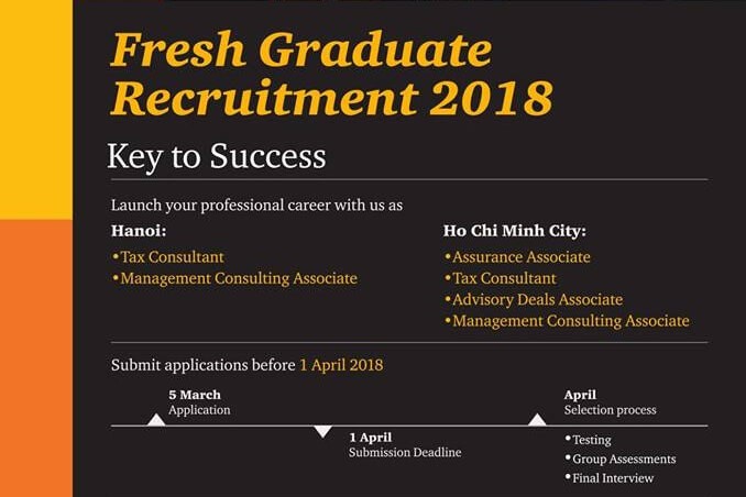 PwC – Fresh Graduate Recruitment Programme 2018