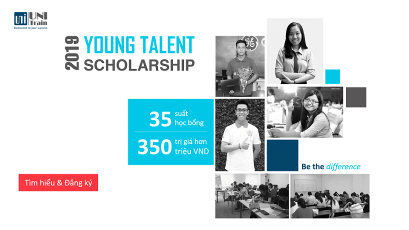 Học bổng UniTrain – Young Talent Scholarship 2019