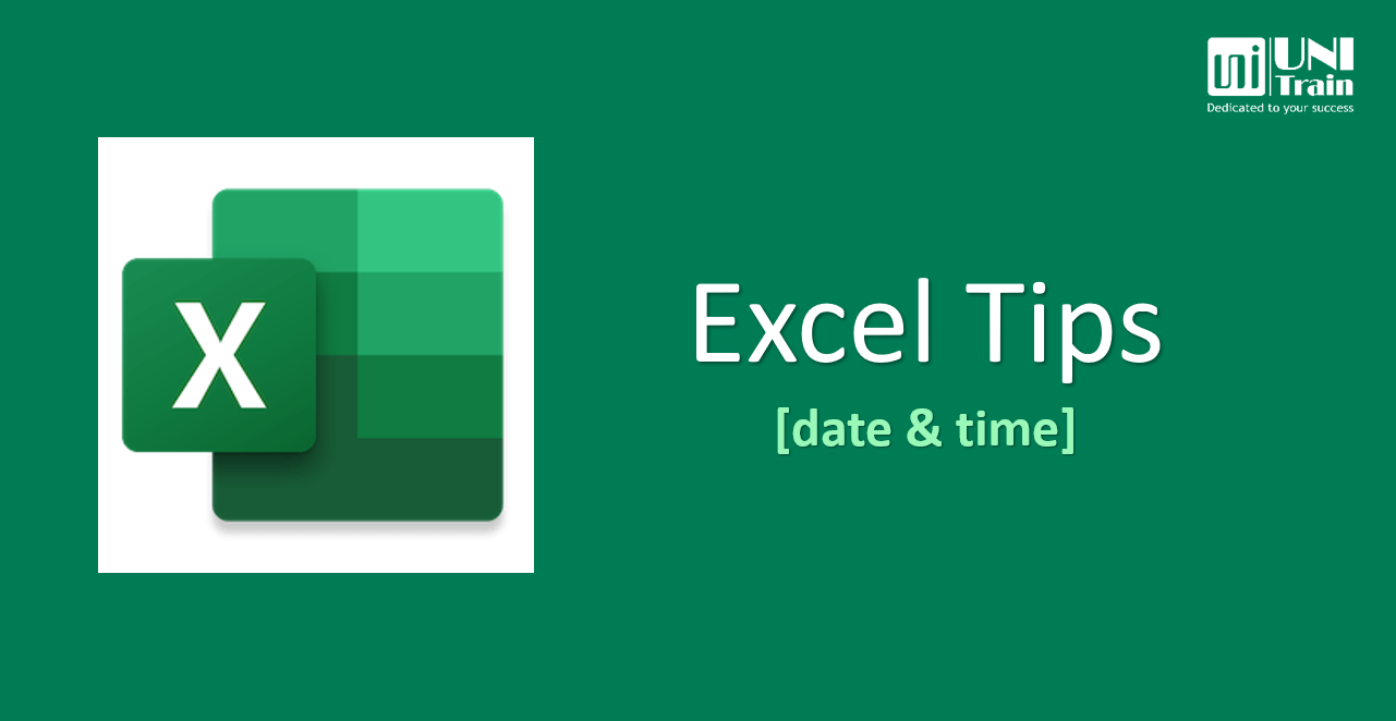 Điều chỉnh định dạng ngày giờ trong Excel - unitrain.edu.vn