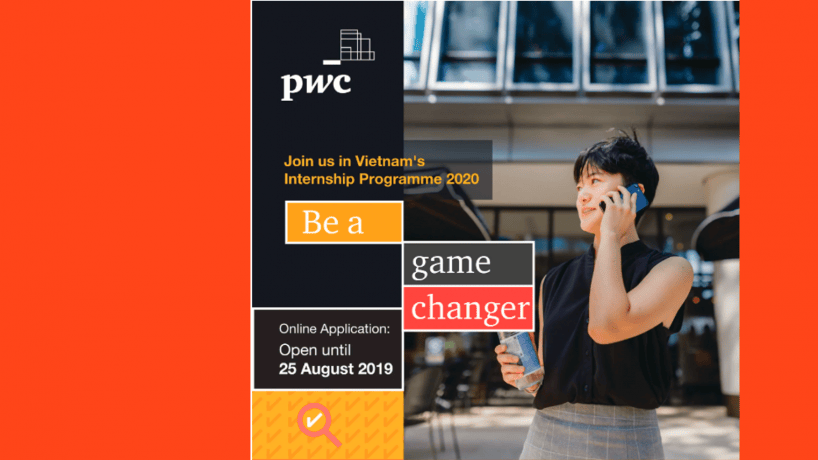 [PwC] Internship Programme 2020