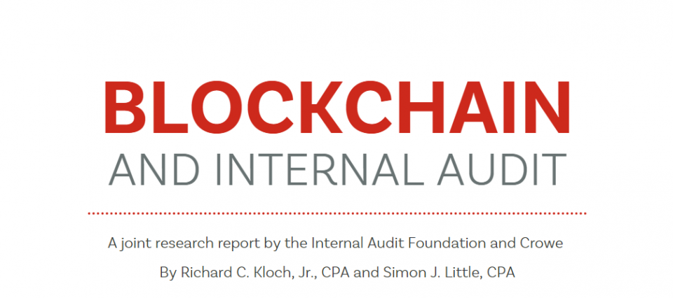 Download tài liệu Blockchain and Internal Audit