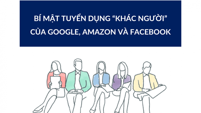 Bí mật tuyển dụng “khác người” của Google, Facebook và Amazon