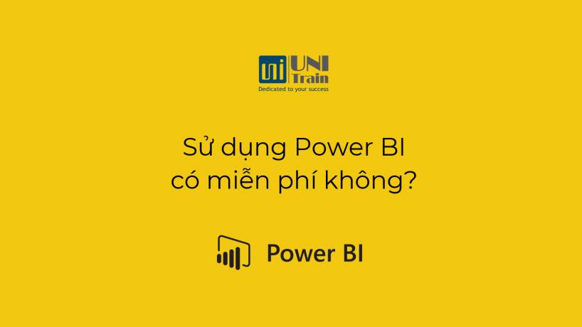 Sử dụng Power BI có miễn phí không?