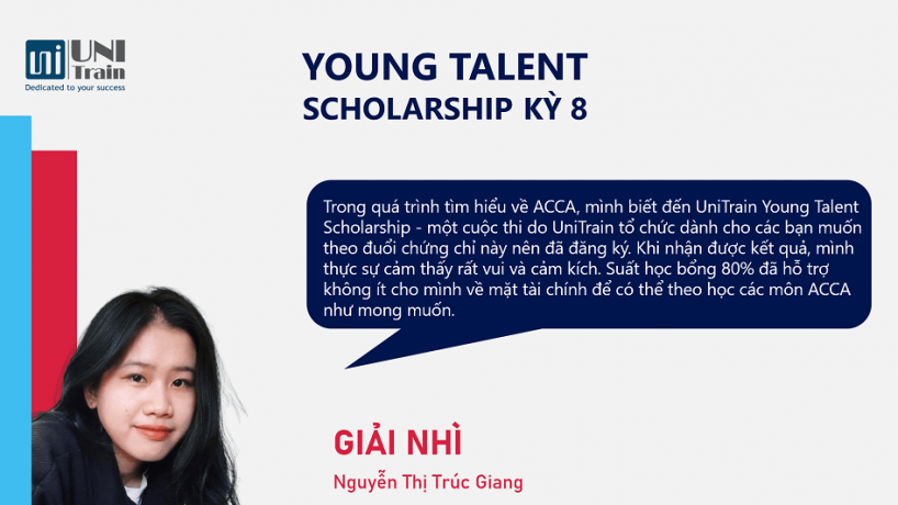 Cảm nhận Giải Nhì Học bổng Young Talent Scholarship kỳ 8