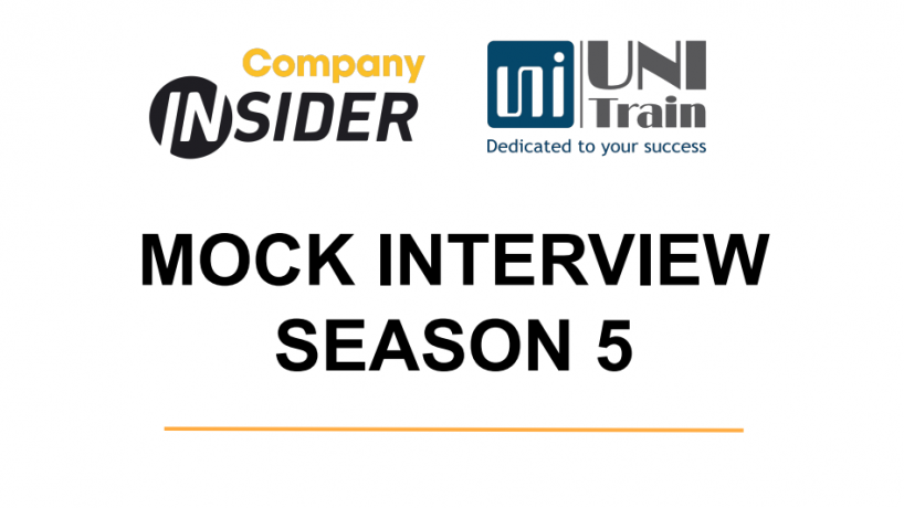 [Recap] UniTrain đồng hành cùng Company Insider trong sự kiện Mock Interview