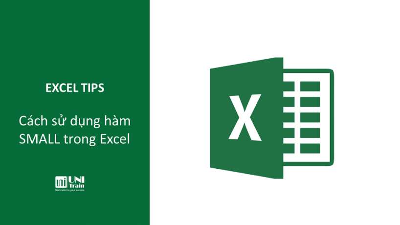 Cách sử dụng hàm SMALL trong Excel