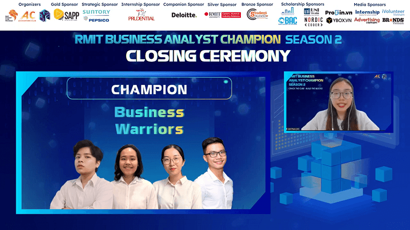Cuộc thi “RMIT Business Analyst Champion 2021” 