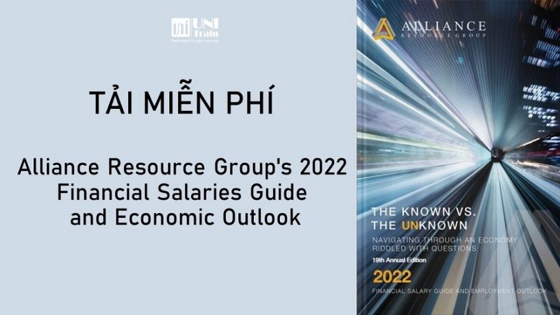 [Dowload miễn phí] Alliance Resource Group’s 2022 Financial Salaries Guide and Economic Outlook