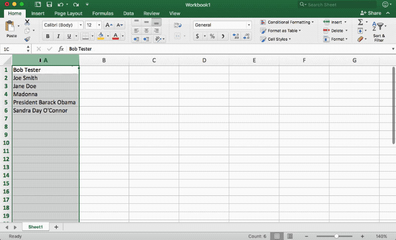 Cách tách văn bản trong Excel và Google Trang tính