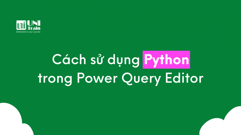 Cách sử dụng Python trong Power Query Editor