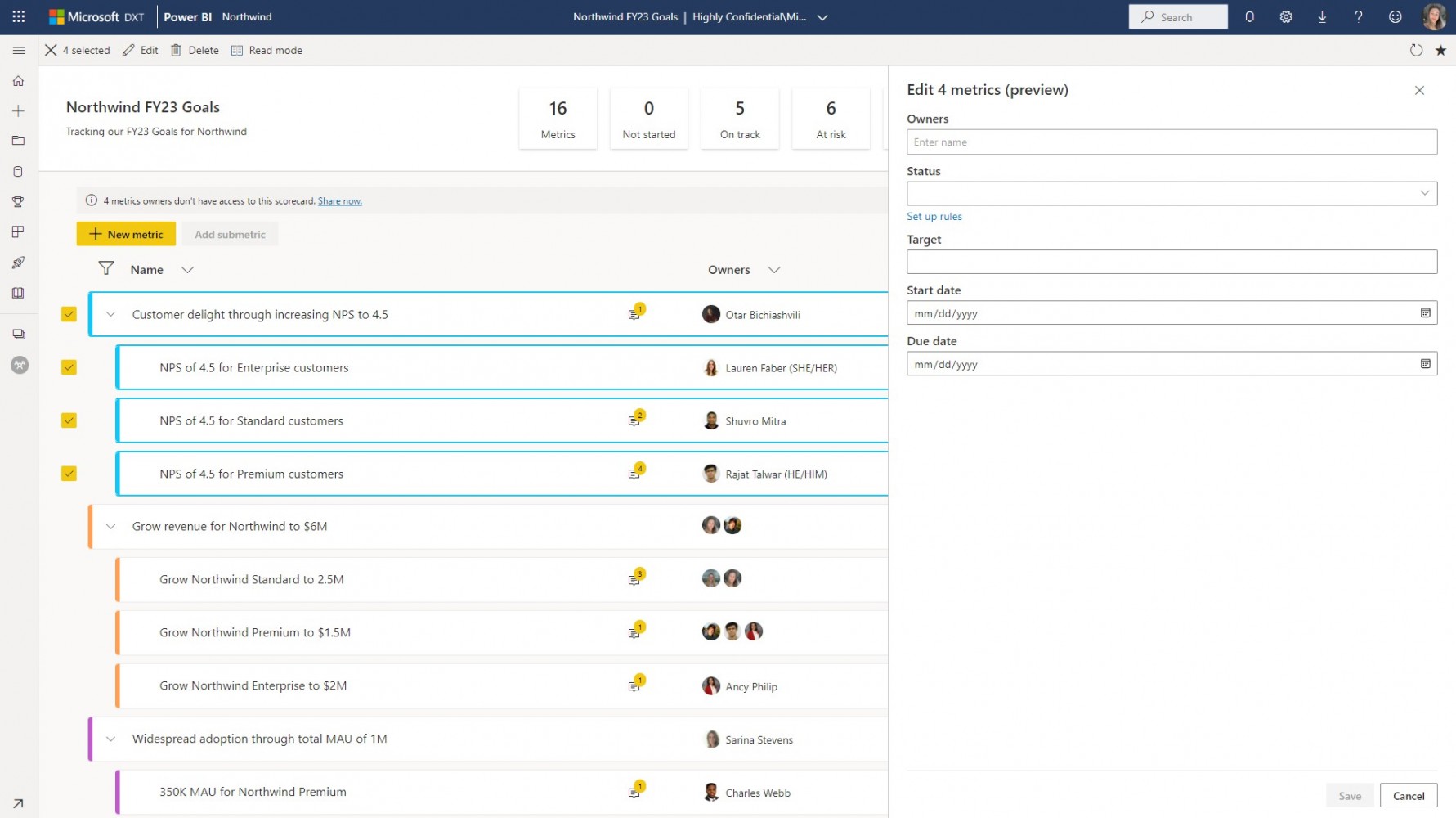 cập nhật các tính năng mới của Power BI