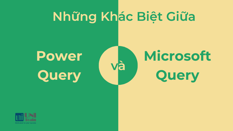 Những khác biệt giữa Microsoft Query & Power Query