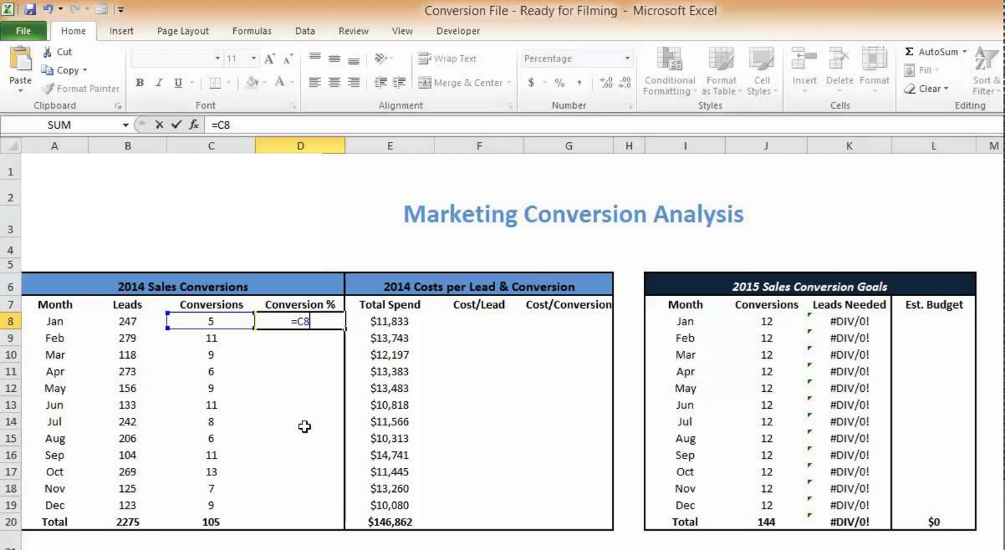10 công thức Excel chuyên dụng mà dân Digital Marketers cần biết