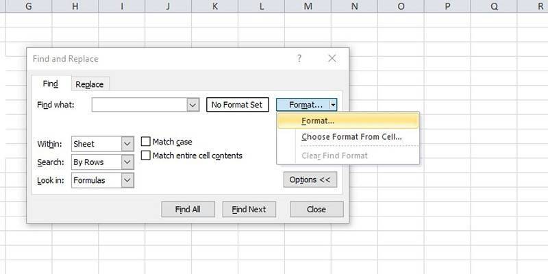 03 Excel Find White Text