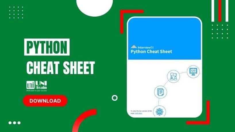 [Dowload miễn phí] Python cheat sheet