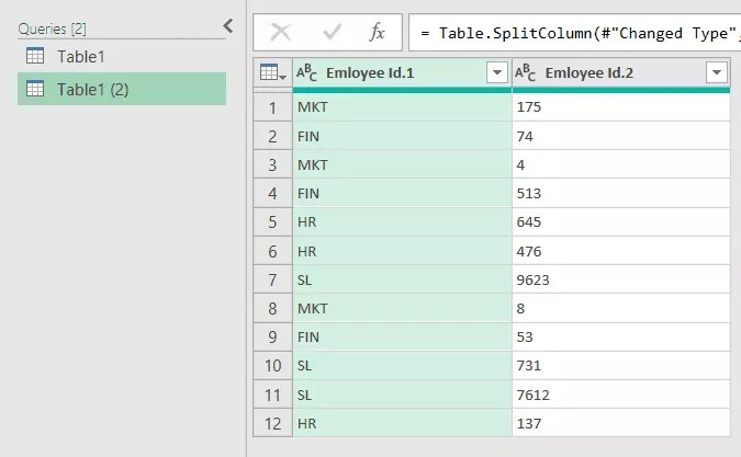 Cách tách biệt số và vản bản trong Excel 