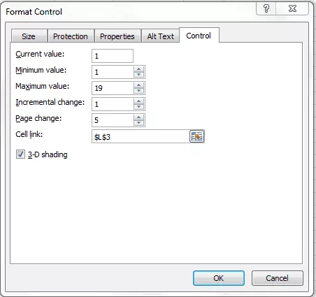 Cách tạo thanh cuộn giúp tiết kiệm thời gian trong Excel 