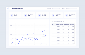 Top 10 loại Power BI Dashboard thường dùng trong doanh nghiệpPower Bi Customer Analysis Dashboard Example (1)