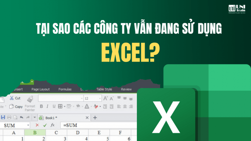 Tại sao các công ty vẫn đang sử dụng Excel?