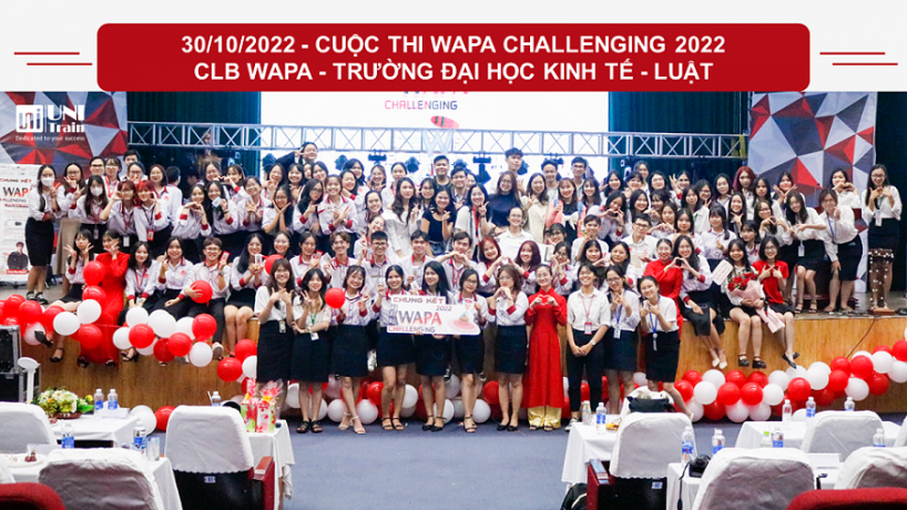 Cuộc thi WAPA CHALLENGING 2022 – Trường Đại học Kinh tế – Luật