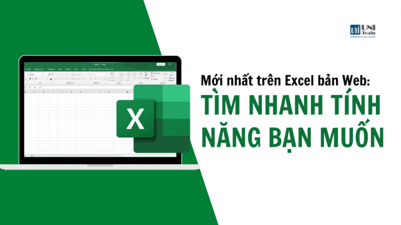 Mới nhất trên Excel bản Web: Tìm nhanh tính năng bạn muốn