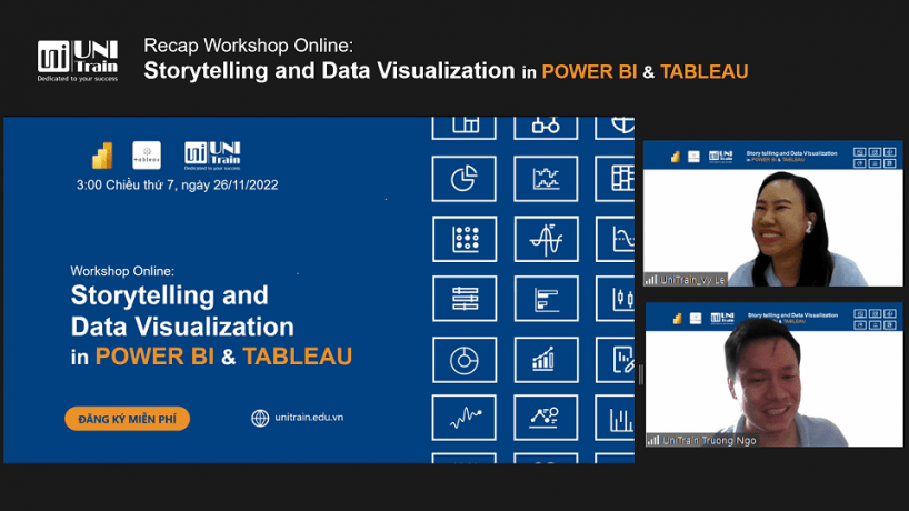 [Recap] Workshop Online: Storytelling and Data Visualization in POWER BI & TABLEAU