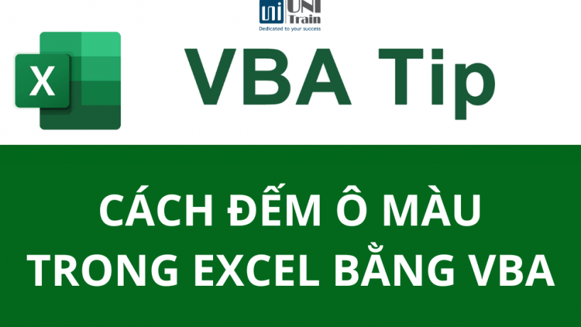 Cách đếm ô màu trong Excel bằng VBA