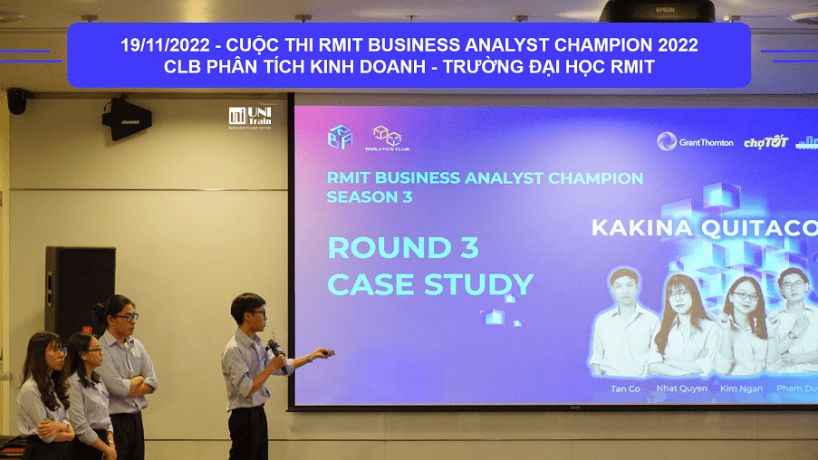 [Recap] Cuộc thi “RMIT Business Analyst Champion 2022” – Trường Đại học RMIT