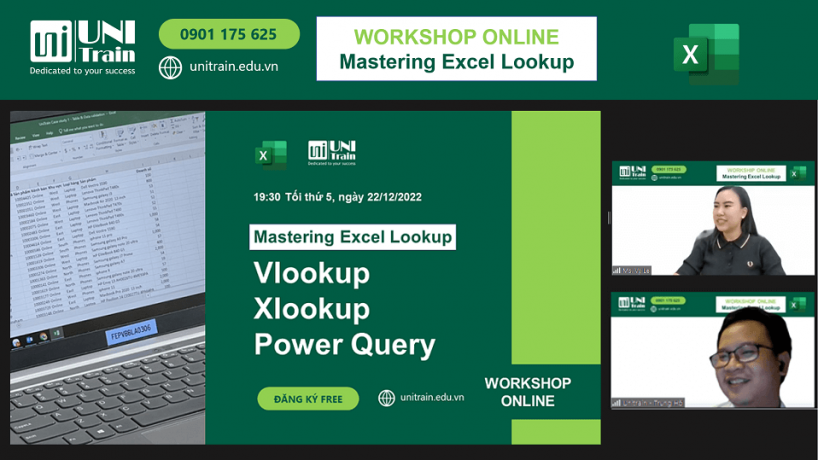 [Recap] Workshop Online: Mastering Excel Lookup – Vlookup, Xlookup, Power Query