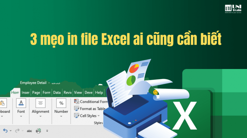 3 mẹo in file Excel ai cũng cần biết
