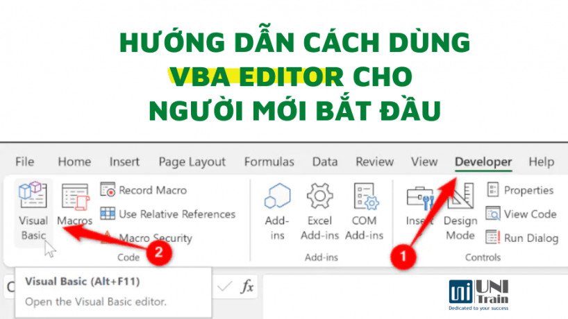 Hướng dẫn cách dùng VBA Editor cho người mới bắt đầu