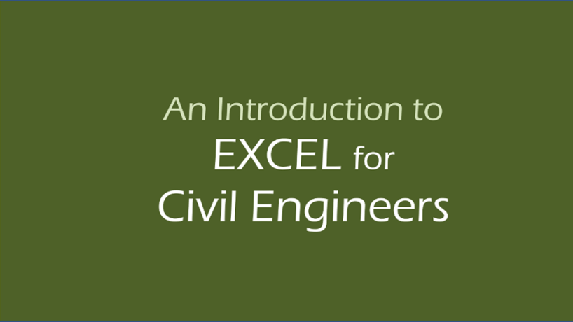 [Free download] An Introduction To Excel For Civil Engineers