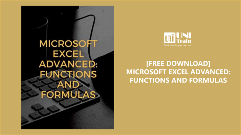 [Free download] Microsoft Excel Advanced: Functions And Formulas