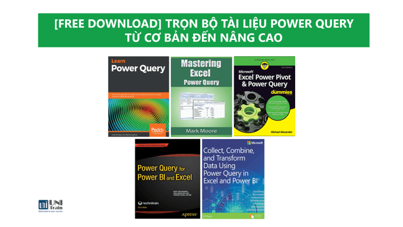 [Free download] Trọn bộ tài liệu POWER QUERY từ cơ bản đến nâng cao