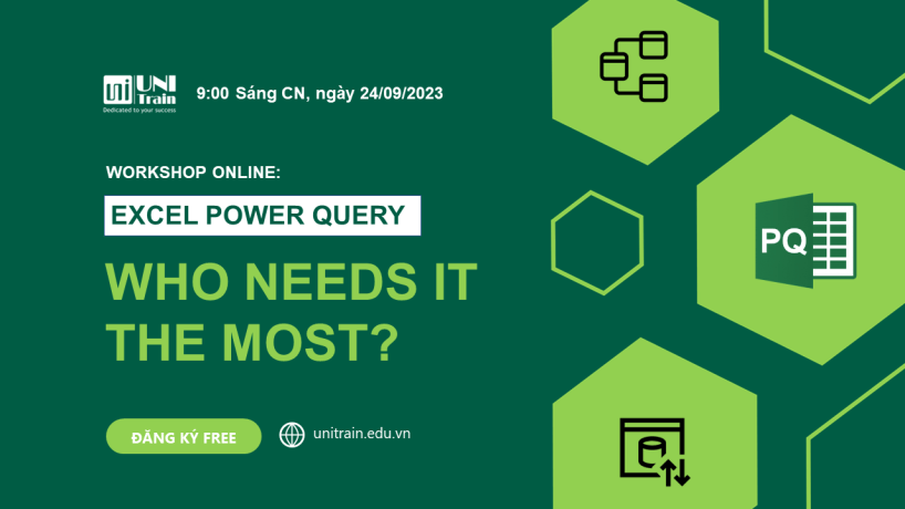 Workshop Online: EXCEL POWER QUERY and who needs it the most?