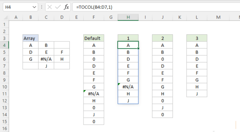 Tocol Excel