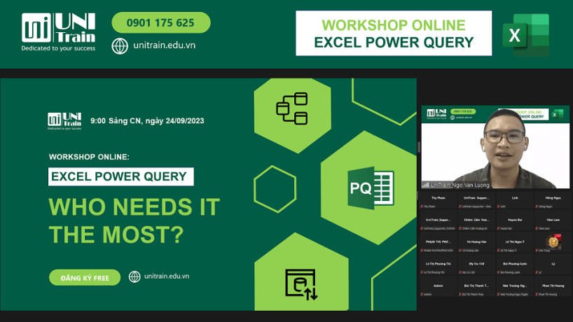 [Recap] Workshop Online: EXCEL POWER QUERY and who needs it the most?