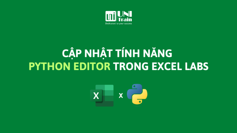 Cập nhật: Giới thiệu Python Editor trong Excel Labs