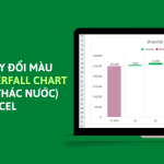 Cách thay đổi màu cho Waterfall Chart (biểu đồ thác nước) trong Excel