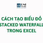 Cách tạo biểu đồ Stacked Waterfall trong Excel