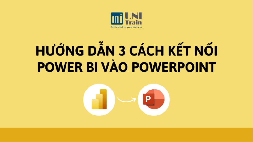 Hướng dẫn 3 cách kết nối Power BI với PowerPoint