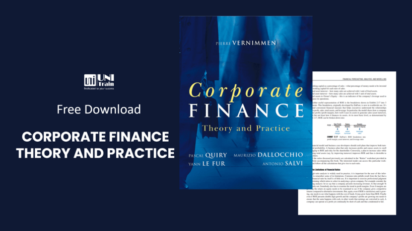 [Free download] Corporate Finance Theory and Practice