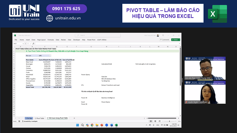 Pivot Table