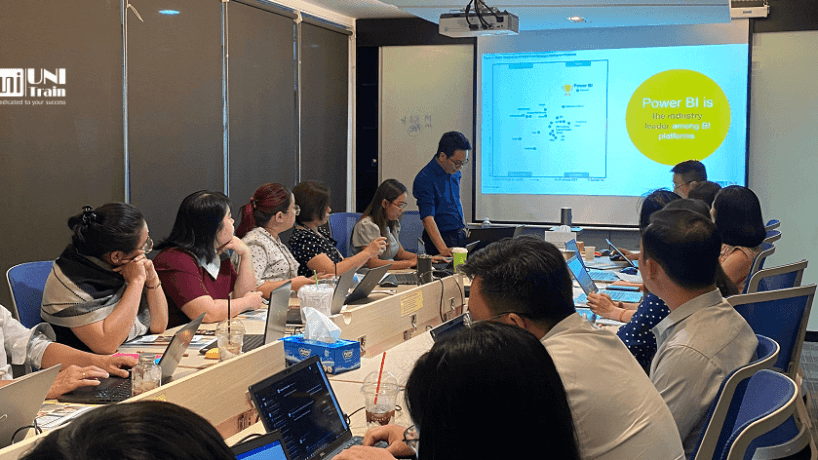 UniTrain tổ chức chương trình đào tạo Phân tích và Trực quan hóa dữ liệu trên Power BI cho nhân sự tại Công ty Zetaprocess Việt Nam – thành viên thuộc Zuellig Pharma Group