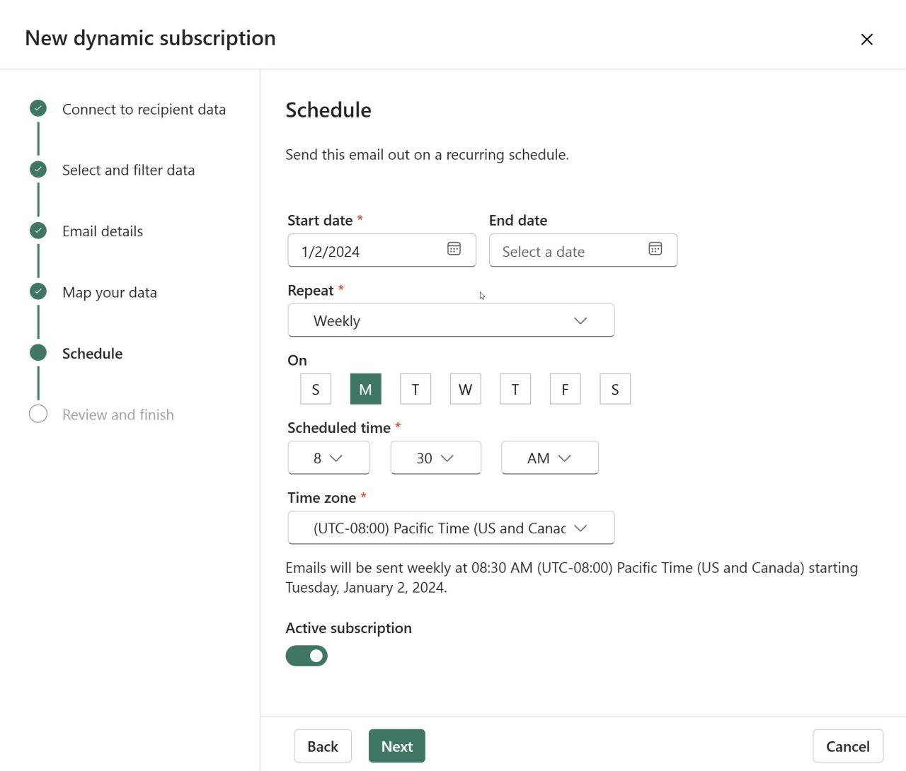 Hình 6 Dynamic trong báo cáo Power BI