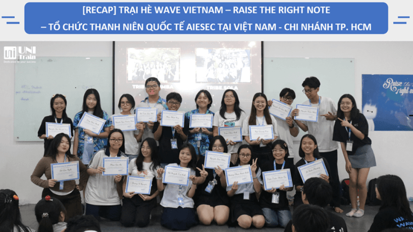 [RECAP] Trại Hè Wave Vietnam: RAISE THE RIGHT NOTE – Tổ chức Thanh niên Quốc tế AIESEC tại Việt Nam – chi nhánh TP. HCM