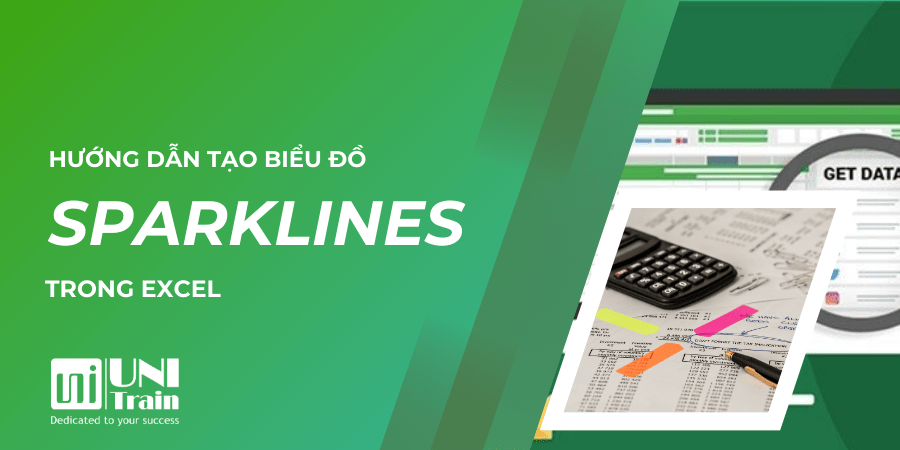 Hướng dẫn tạo biểu đồ Sparklines trong Excel