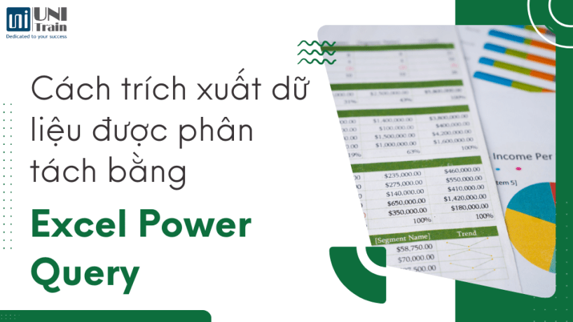 Cách trích xuất dữ liệu được phân tách bằng Excel Power Query 