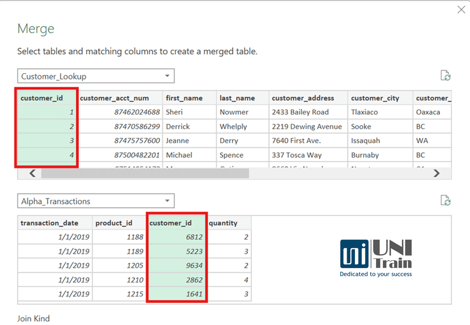 Merge Power Query