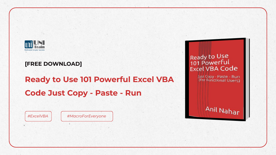 Ready to Use 101 Powerful Excel VBA